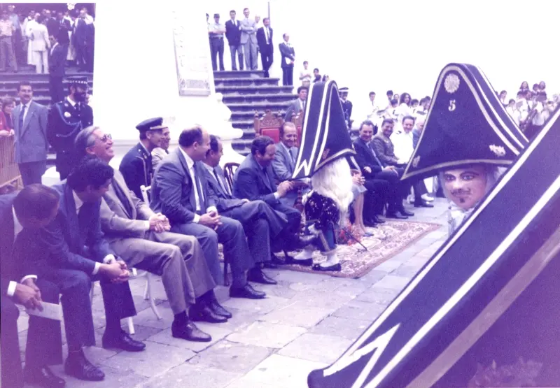 Visita de SS.MM. los Reyes de España a La Palma